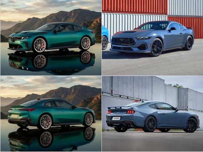 新一代宝马M4渲染图发布！大双肾被取消外形竟长得像野马？(图18)